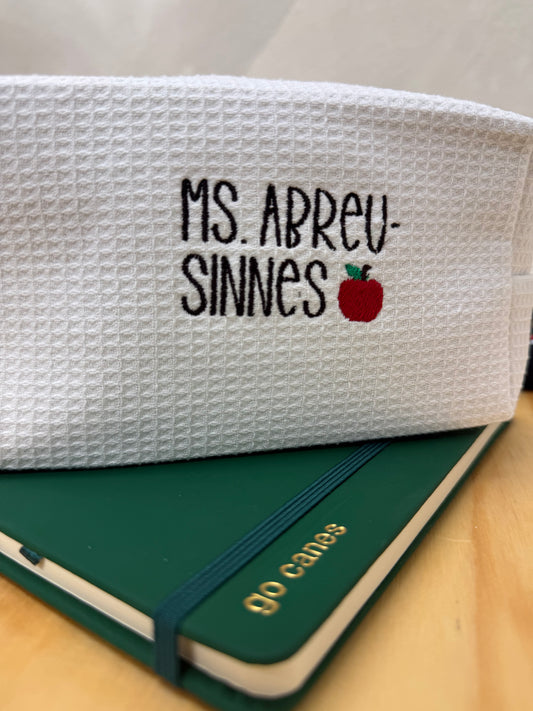 Teacher Waffle Pouch