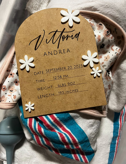 Vittoria Floral Birth Arch