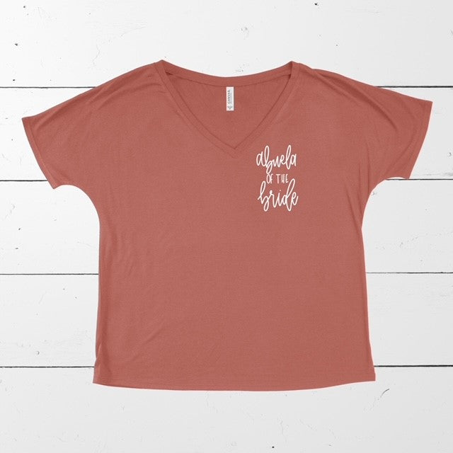 ABUELA OF THE BRIDE TEE