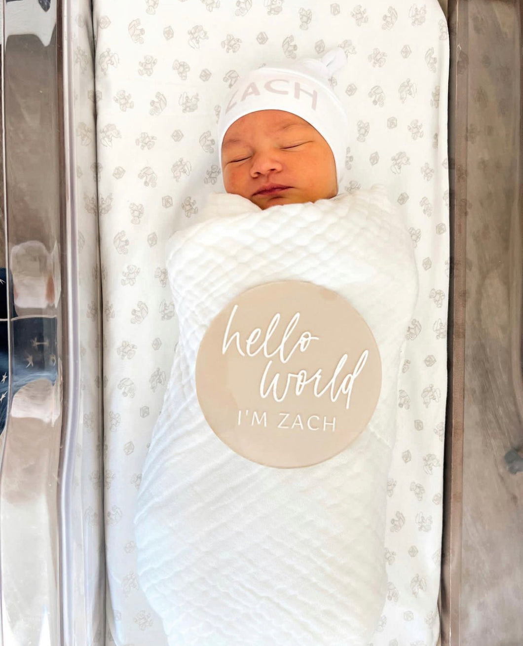 Hello Baby Birth Announcement