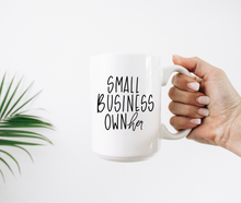 Load image into Gallery viewer, COFFEE FIRST, BUSINESS AFTER MUG
