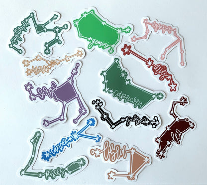 Horoscope stickers