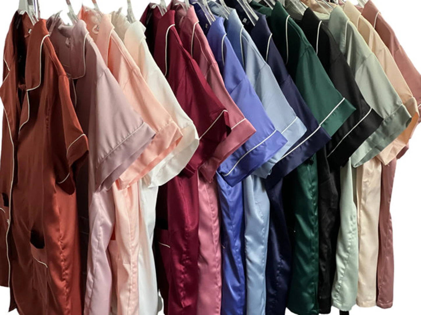 The Jenny Satin Pajama Set