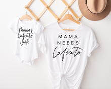 Load image into Gallery viewer, Mommy &amp; Me Cafecito W/ ONESIE
